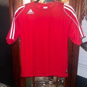 Red Adidas shirt XS